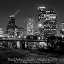 Black and White photography of Houston