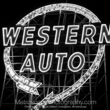Black and White photography of Kansas City