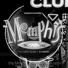 Black and White photography of Memphis