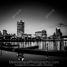 Black and White photography of Milwaukee
