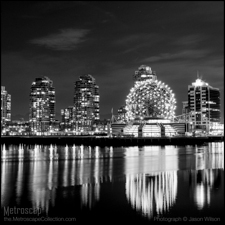 Black and White photography of Vancouver