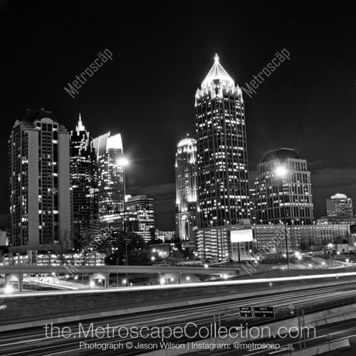 The Midtown Atlanta Skyline