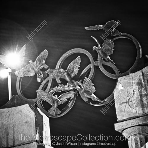 The Olympic Rings in Atlanta