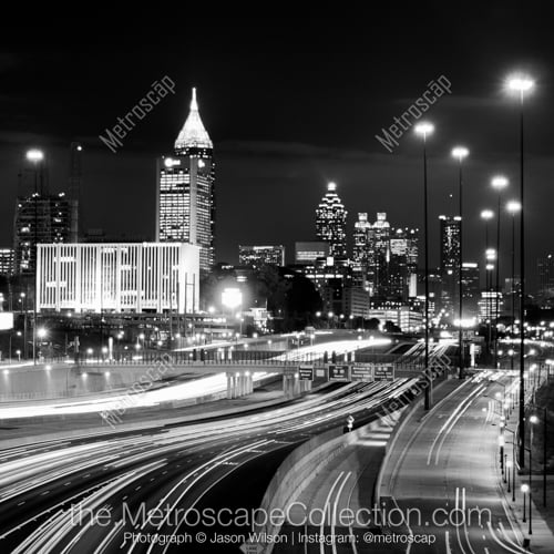 The Atlanta Skyline from 17th