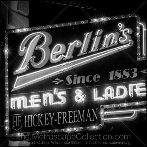 Berlins Clothiers in Charleston