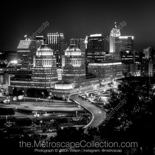 The Cincinnati Skyline from Mt. Adams