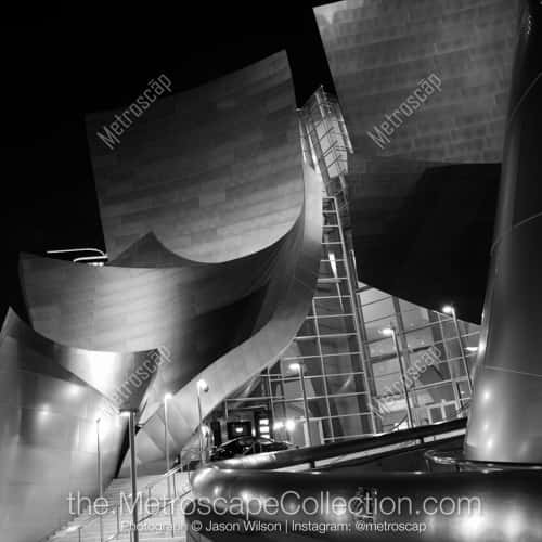The Walt Disney Concert Hall in Downtown Los Angeles