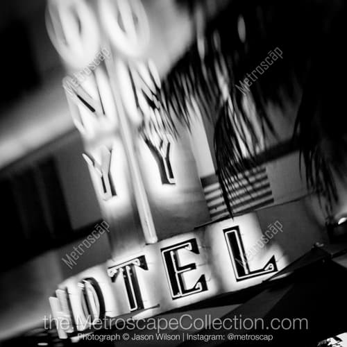 The Colony Hotel Sign