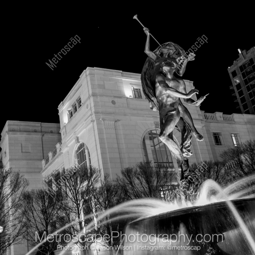 The Fountain Outside of the Schermerhorn Symphony Center