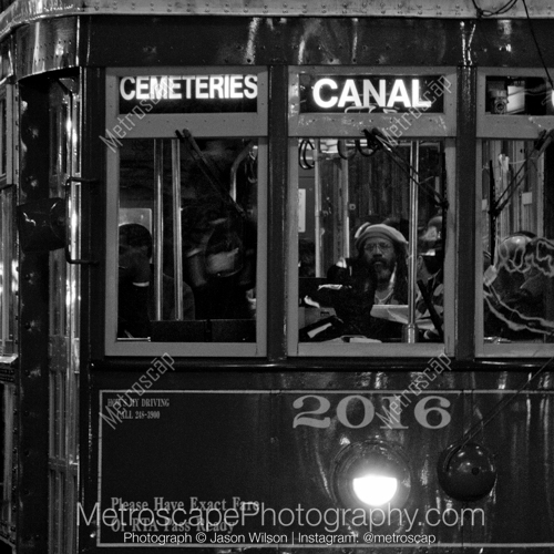 A Streetcar Bound for the New Orleans Cemeteries
