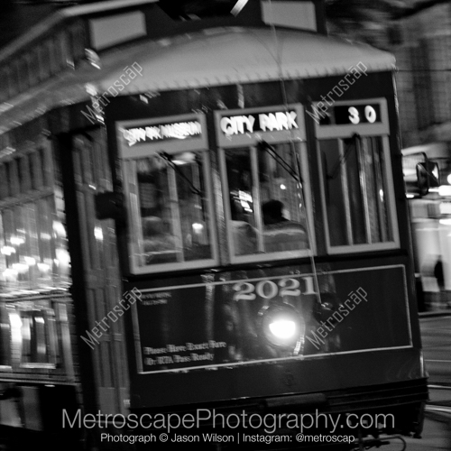 A New Orleans Streetcar Destin for City Park