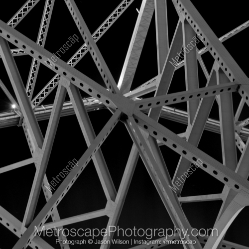 Support Beams on the Ponchartrain Expressway Bridge