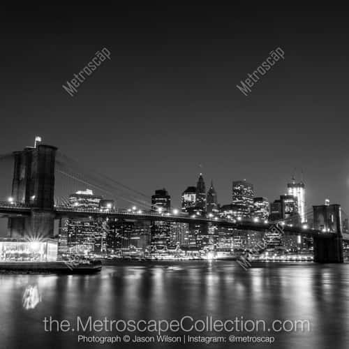 The New York City Skyline from Brooklyn