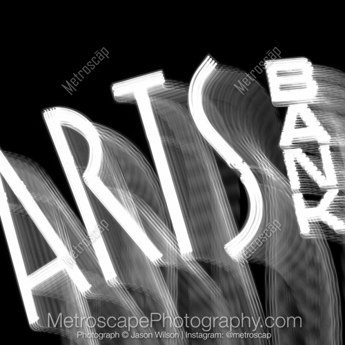 The Arts Bank Sign