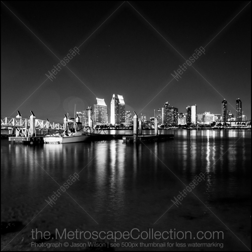 The San Diego Skyline from the Coronado Island Ferry Landing