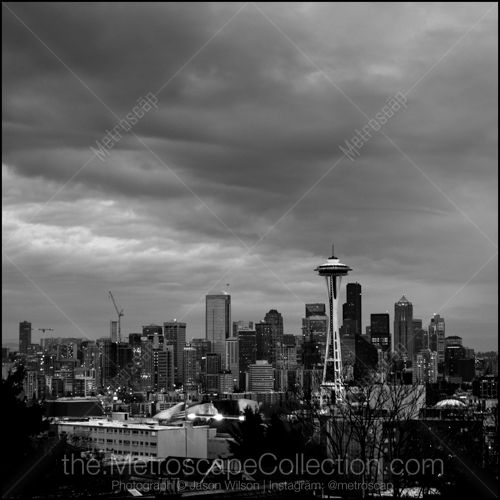 The Seattle Skyline from Queen Anne Hill