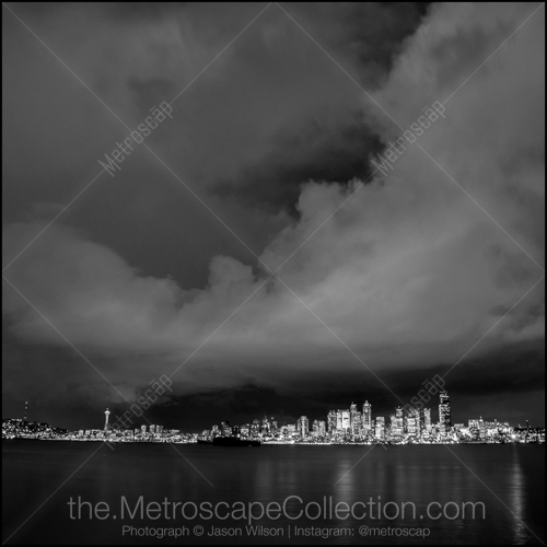 The Seattle Skyline from Seacrest Marina Park