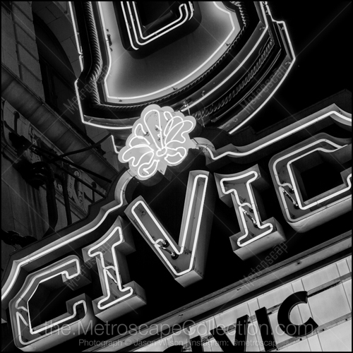 Black and White photography of Akron