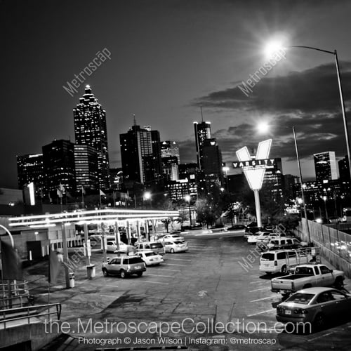 The Atlanta Skyline from the Varsity