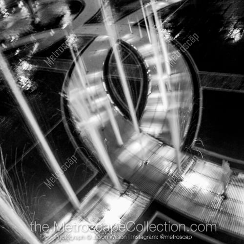 The Rings in the Fountain of Olympic Park