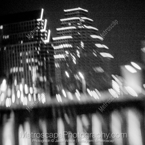 A Blurry Shot of One Congress Plaza Building