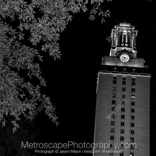 The UT Tower at Night