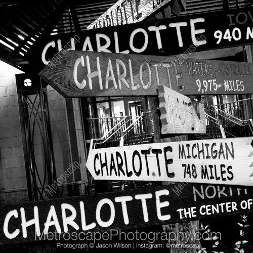 The Charlotte Signpost at The Green