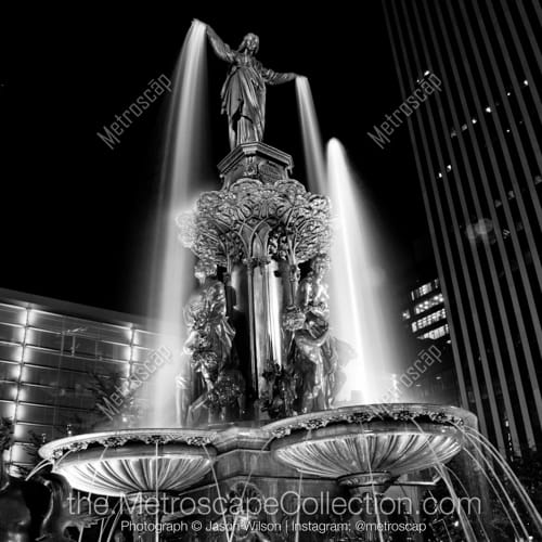 Black and White photography of Cincinnati