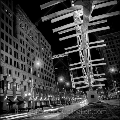 Black and White photography of Dayton