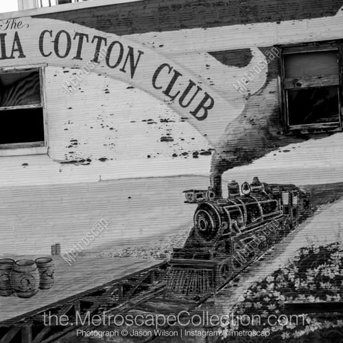 The Magnolia Cotton Club Mural