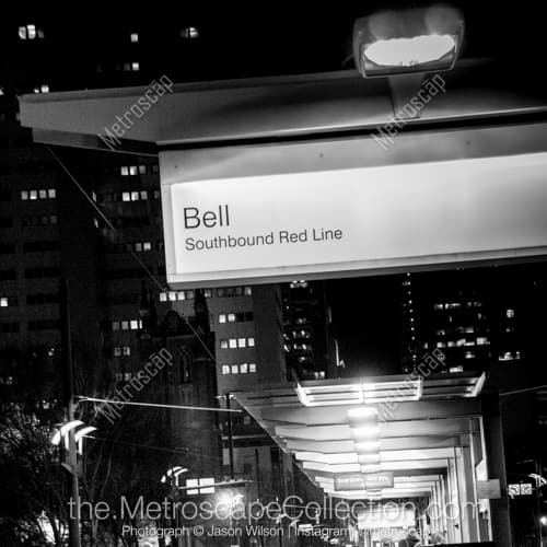 Bell Station on the Southbound Red Line Metro