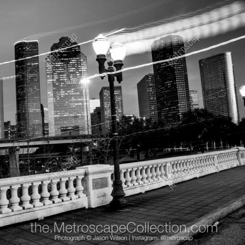Downtown Houston at Dusk