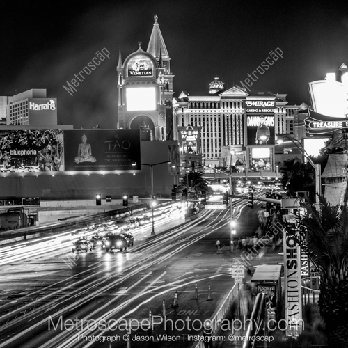 Las Vegas Boulevard Traffic Looking South