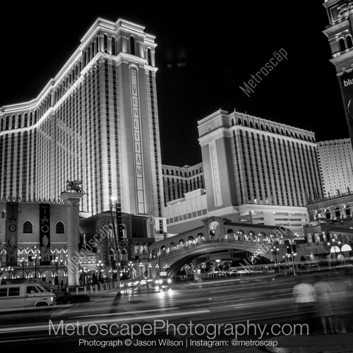 The Venetian Casino and Las Vegas Boulevard Traffic