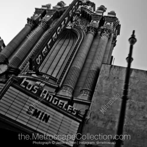 Black and White photography of Los Angeles