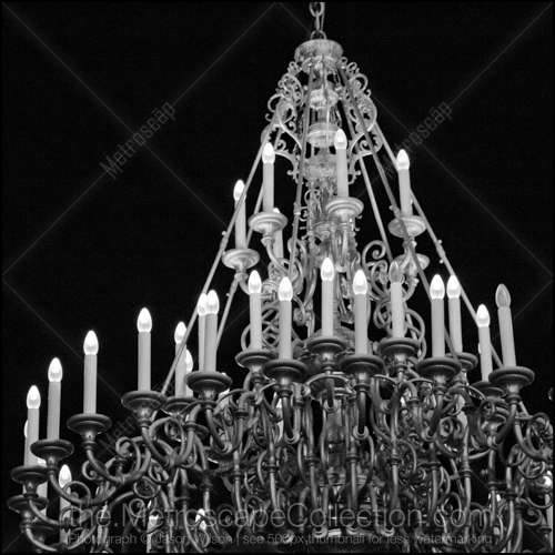 The Giant Chandelier at Main and Seventh Street