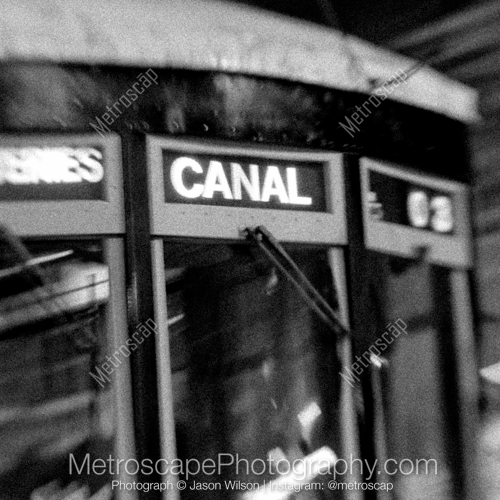 A Canal Street Bound Streetcar