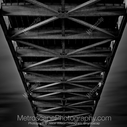 Underneath the Ponchartrain Expressway Bridge