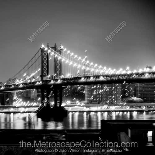 The Manhattan Bridge Over the East River