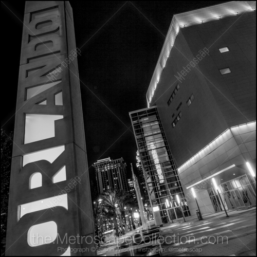 The Orlando Skyline at Night