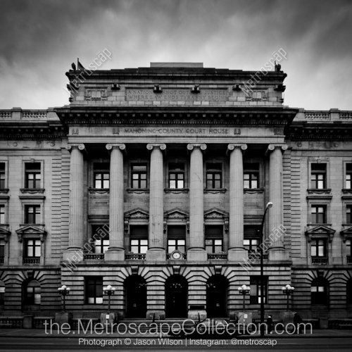 Black and White photography of youngstown