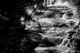 Cuyahoga Falls Black and White Horizontal Cuyahoga Falls black and white