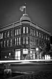 Aspen Elks Building Black and White Vertical Aspen Elks Building black and white