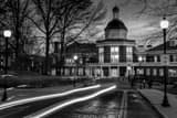 Ohio University Baker Hall Black and White Horizontal Ohio University Baker Hall black and white