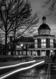 Ohio University Baker Hall Black and White Vertical Ohio University Baker Hall black and white