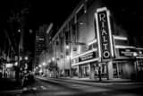 Rialto Theater Black and White Horizontal Rialto Theater black and white