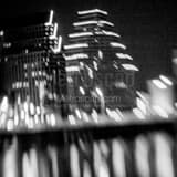 Blurry Picture One Congress Plaza Building Black and White Square Blurry Picture One Congress Plaza Building black and white