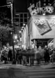 Esthers On Sixth Black and White Vertical Esthers On Sixth black and white
