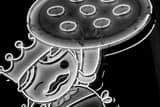 Home Slice Pizza Guy Black and White Horizontal Home Slice Pizza Guy black and white