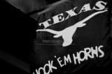 Hook Em Horns Banner On Sixth Black and White Horizontal Hook Em Horns Banner On Sixth black and white
